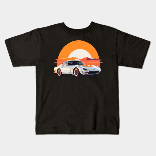 Toyota 2000GT Kids T-Shirt by remixer2020